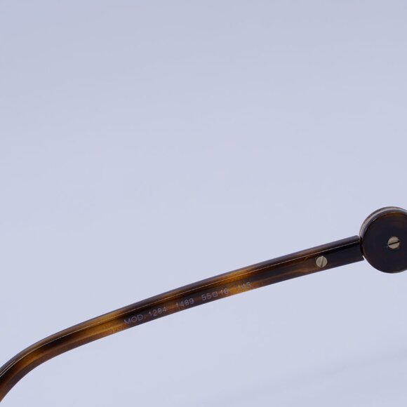 Versace VE1284 1489 Eyeglasses Light Gold 55mm Cat Eye Frame - Picture 7 of 10